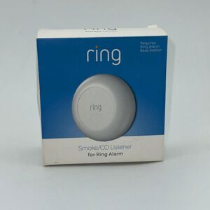 New Open BOX Ring Smoke/CO Listener for Ring Alarm